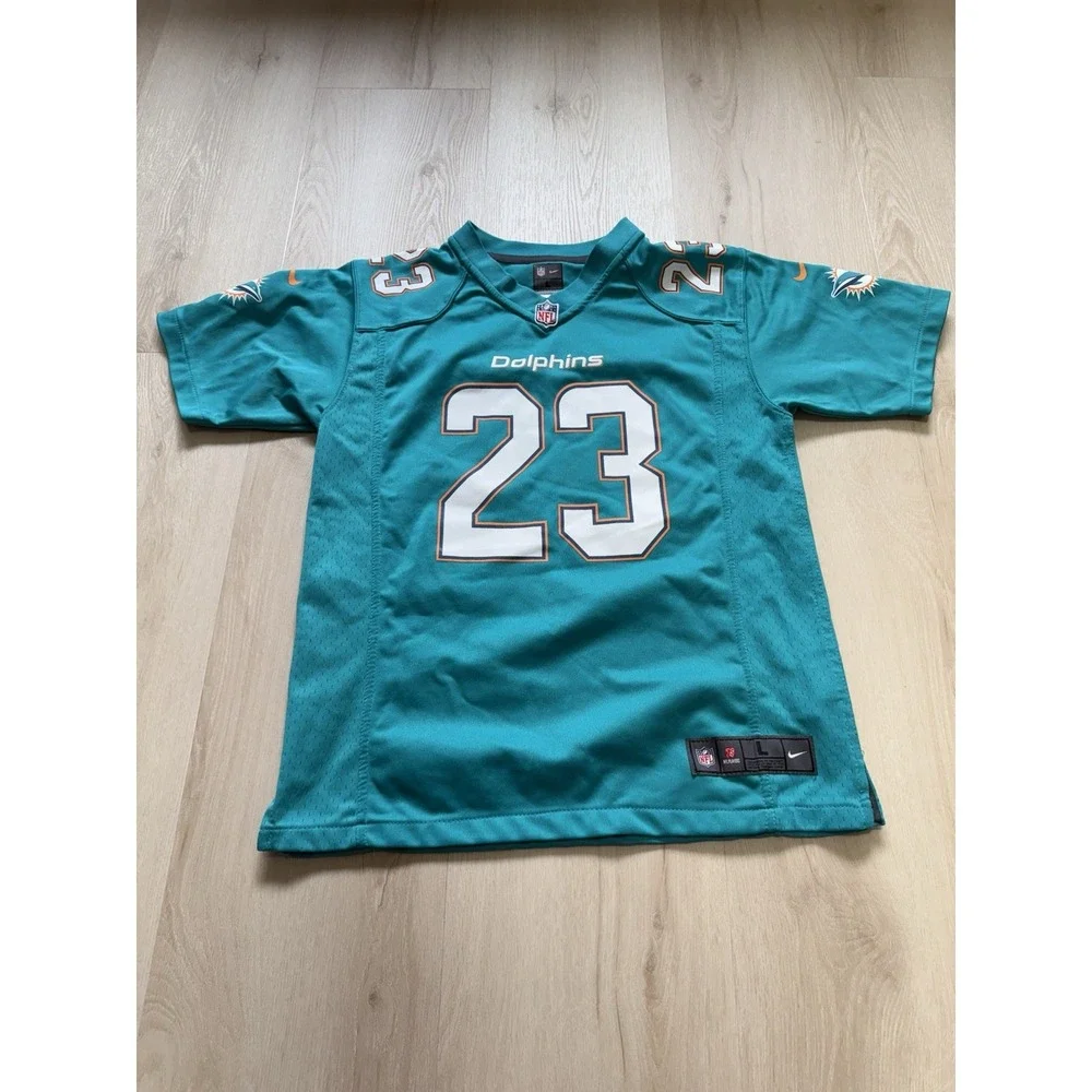 Miami Dolphins Jay Ajayi #23 Nike On Field NFL Jersey Boys Youth Large